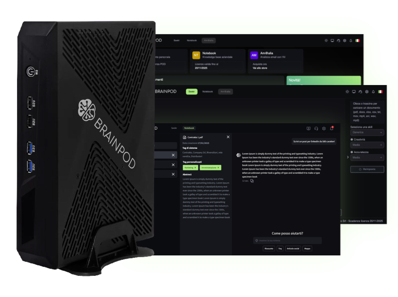 BrainPod© - On-Premise-AI